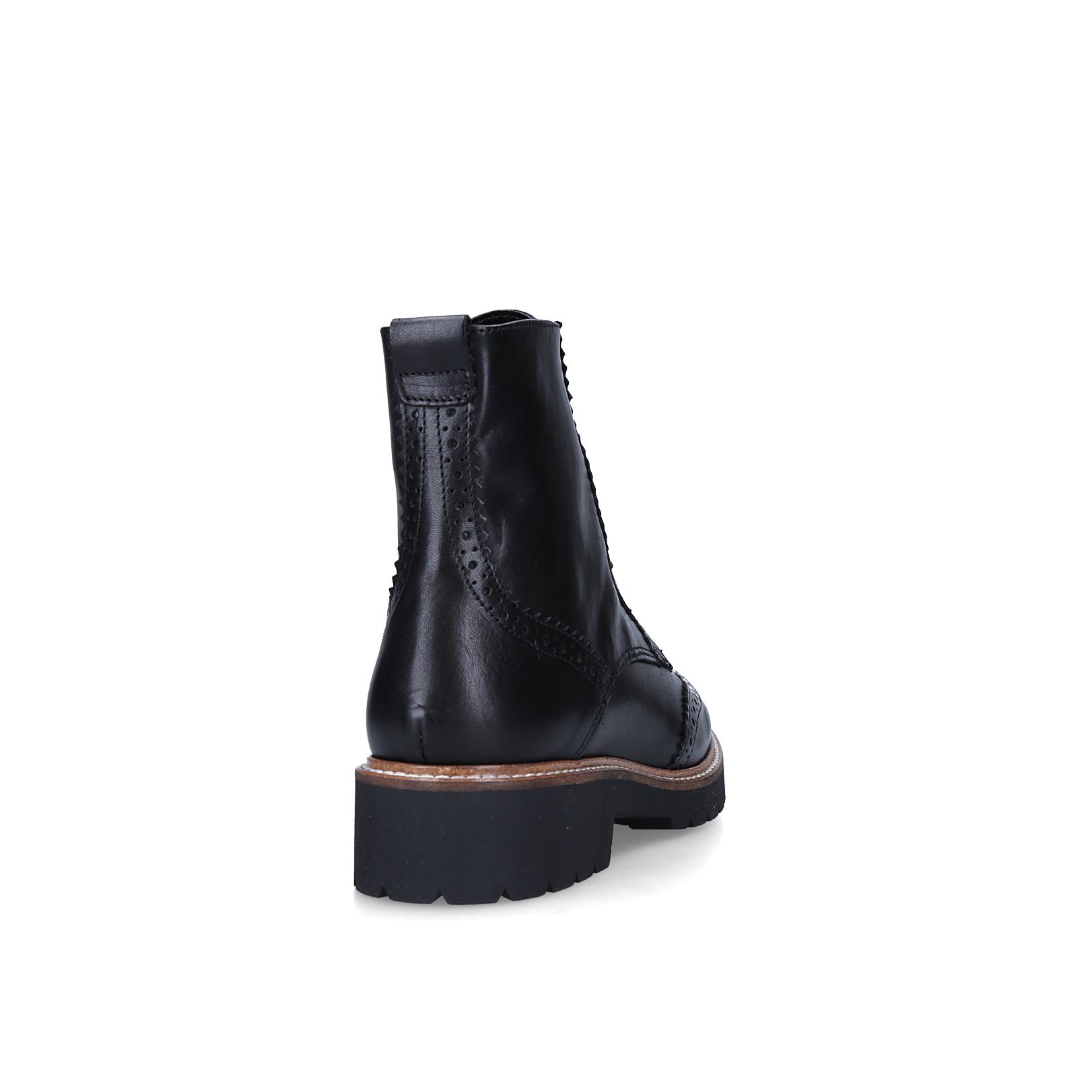carvela snail boots black