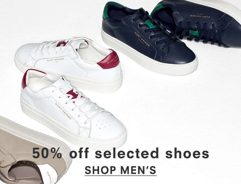 50% off Selected Shoes. Shop Men's 