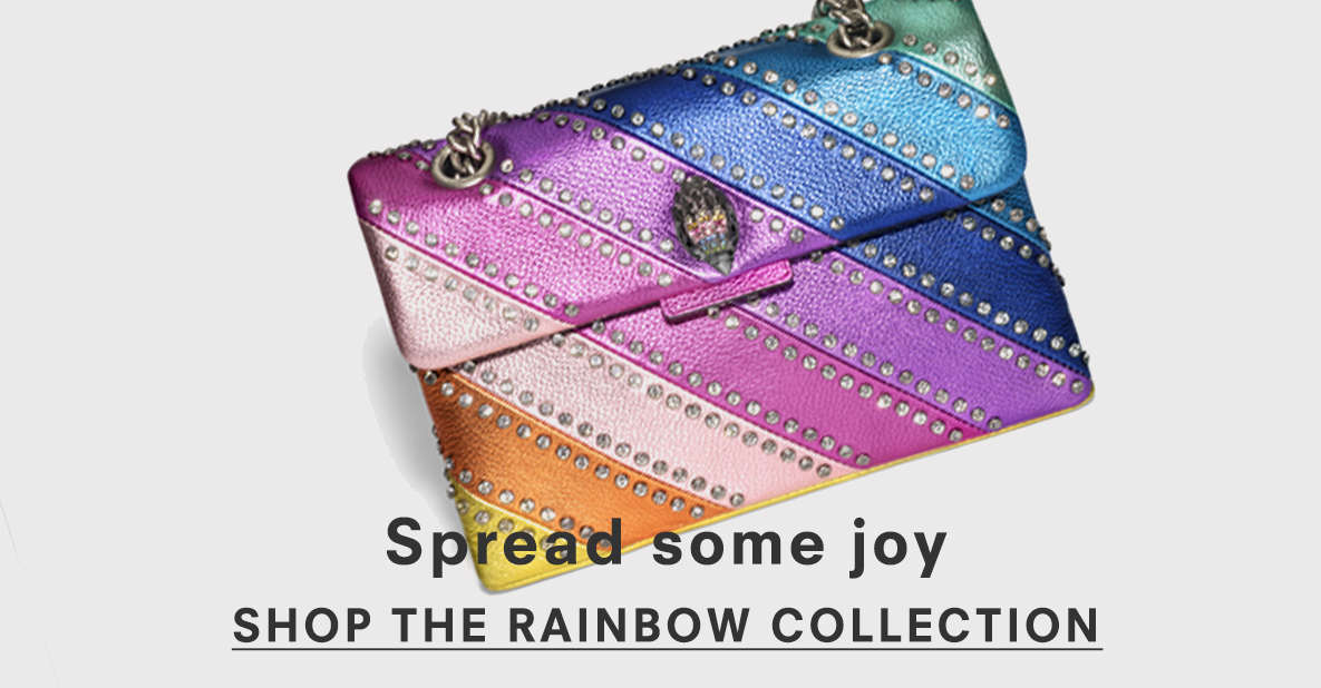Spread some joy. Shop the Rainbow Collection 